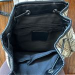 Plaid Backpack with Black Accents Photo 6