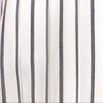 J Brand New Lace Up Backless Jumpsuit Strappy V-Neck Wide Leg White Stripe Photo 15