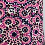 J.Crew  Pink Black & White Print Mini Skirt 8 Photo 3