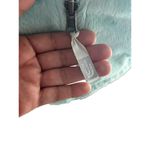 The North Face Women's Osito Fleece Full Zip Jacket Aqua Blue Size Small Photo 3