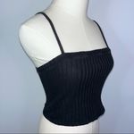 Urban Outfitters // PROJECT SOCIAL T Black Ribbed Crop Top Tank Medium Photo 4