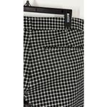 Old Navy  women’s High-Waisted Pixie Skinny Ankle black white check Pants size 12 Photo 6