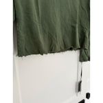 Michael Lauren $132 New  Revolve Polo Crop - green - XS Photo 6