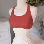 No Boundaries Bikini Top Razorback Rust Swimsuit Womens Small Photo 7