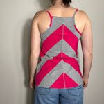 None Y2K Pink Gray Tank Size Large Photo 1