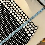 Joseph Ribkoff  Blackc & White Polka Dot Mod One Shoulder Dress Size 4 Photo 7