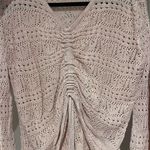 Amazon Beige Knit Long Sleeve Top NWOT Photo 4