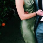 Petal and Pup Green Slip Midi Dress Photo 0