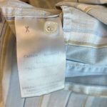 Ted Baker  Stripe Button Up Collar Short Sleeve Blouse Shirt Top, 4 Photo 7