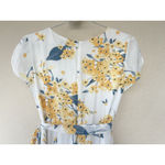 Lulus French Countryside White and Yellow Floral Print High Photo 6