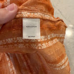 J. Jill Burnt Orange Tiered Maxi Dress Large Photo 8