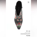 Wild Pair  Lacey Floral Western  Bling Boots - worn once like new Photo 1