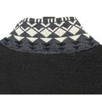 Pendleton Jacket PL Black Gray Merino Wool Blazer Aztec Print Western Boho Ranch Photo 5