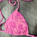 Kulani Kinis  Pink Print Bikini Top Photo 3