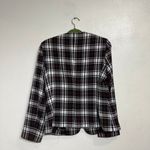 First Lady White Plaid Blazer Sz 12 Photo 8