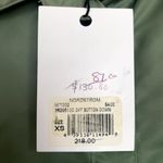 NWT Sammy B High Low Nylon Shirt Jacket in Sage Green Size XS Photo 7