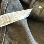 ZARA NWOT  DENIM DISTRESSED RELAX FIT BLACK SHORTS SZ-24 Photo 7