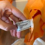 Target wild fable nwt orange long sleeve cut out mini dress Photo 4