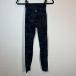 Lululemon  Align High Rise Leggings Pants 28" Black Gray Camo FLAW Women's Size 0 Photo 4