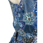 Altuzarra Sade Wrap Effect Draped Printed Silk Crepe Dress In Flax Flower Photo 10