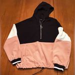 ZARA 2 Piece Colorblock 1/4 Zip Hooded Sweatshirt & Jogger Pants Tracksuit L/XL Photo 10