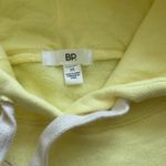 Nordstrom NWT BP.  Moonlight Beach Graphic Hoodie Sweatshirt in Yellow Size M Y2K Photo 2