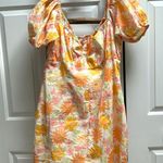 Sabo Skirt SABO Floral Puff Sleeve Mini Dress Summer Cottage Core NWT Photo 1