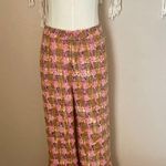 Kim Shui Flared Pink Tweed Pant Size XS Photo 0