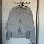 Sporty & Rich Gray Sweatshirt and Shorts Set Size M Photo 1