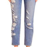 Frame  Women’s Le Grand Garçon Distressed Jeans Fairbanks Wash size 29 Photo 0