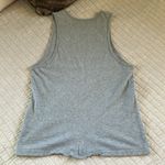 Aritzia  TNA grey 100% cotton, oversized tank top XXS workout​​ Photo 5