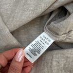 Rachel Zoe  Resort Ready Zoe 100% Linen Beige Tank Top Tunic Tie Sides Sz Medium Photo 7