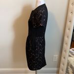 Barney's Sea xo Barney’s Black Lace Short Sleeve Dress Photo 2