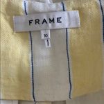 frame denim Frame Linen Golden Haze Stripe Short Photo 9