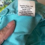 Coldwater Creek Aqua Blue Natural Fit Cropped Capri Pants Size 20 Photo 3