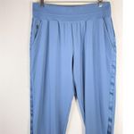 Athleta  Womens Pants Blue  Nolita Slim Tapered Crop Pull On Stretch Size 16 Tall Photo 5