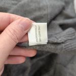 CULLAN Womens Gray 100% Cashmere Draped Waterfall Vest Cardigan Sweater Medium Photo 4