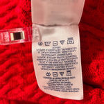 Lands' End  Cable Knit Turtleneck Sweater Red 2X Photo 8