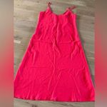 La Ligne satin slip red dress size large Photo 0