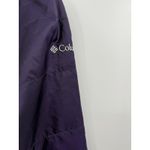 Columbia  Womens Jacket Purple Full Zip Omni Heat Puffer Coat Lightweight Small Photo 3