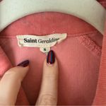 Saint Geraldine Marrs Pink Long Sleeve Velvet Corduroy Coveralls Jumpsuit S Photo 3