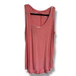 Ava & Viv 5/$35    Ava &‎ Viv Women's Orange/White Striped Tank Top - Size X Photo 2
