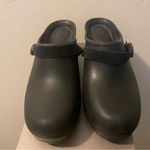 Crocs Dual Comfort Sarah Black Heeled Clogs Photo 1