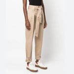 Ralph Lauren NWT Lauren Rhoswen pleated ankle trousers Tan Scout Photo 2