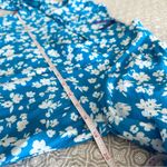 Seraphine Maternity & Nursing Margaux Floral Tiered Midi Dress Blue Size 6 Photo 8