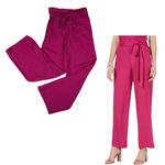 Lucy Paris  Pink Paperbag Pants NEW XS Photo 2