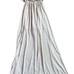 Show Me Your Mumu Hacienda Dress Maxi High Slit Off-Shoulder Flowy Size XS Photo 8