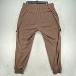 Athleta  Chelsea Utility Jogger Pants Lightweight Brown Size‎ 12 - flaw Photo 5