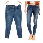 Pistola  Jeans Size 30 Anais Distressed Ankle Zip Cuff Broken In Super Soft Denim Photo 1