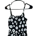 Hot Topic Black And White Daisy Print Tiered Dress Size S NWT Photo 1